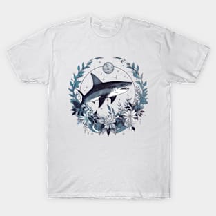 dreamy blue shark T-Shirt